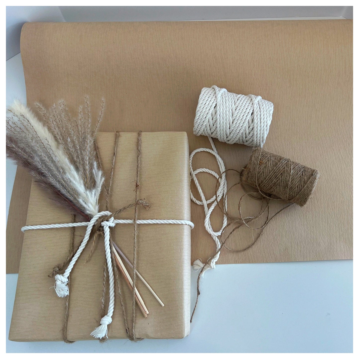 Luxury Natural Gift Wrap Kit