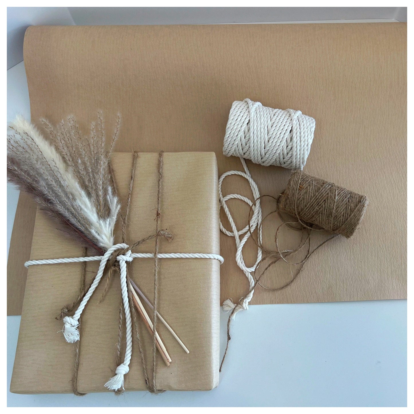 Luxury Natural Gift Wrap Kit